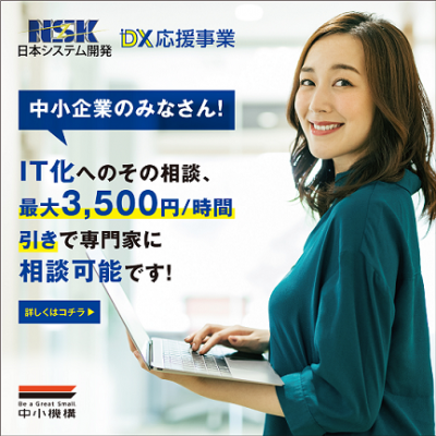 IT専門家にDX相談するなら 補助制度を使いましょう(政府補助制度のご紹介のセミナー)