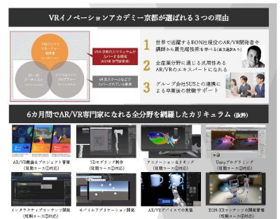 当社子会社クロスリアリティが、AR/VR専門家育成フルプログラム(10月開講)の受講申込受付を開始しました